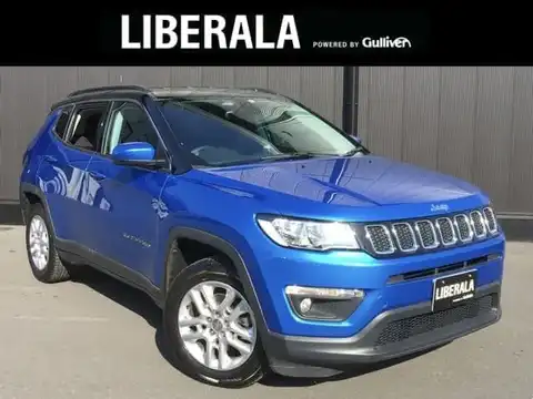 カタログ画像：ジープ・コンパス （JEEP COMPASS） ロンジチュード 2017年12月 ABA-M624 2400cc ハイドロブルーパールコート 燃費11.9km / l メイン（その他）