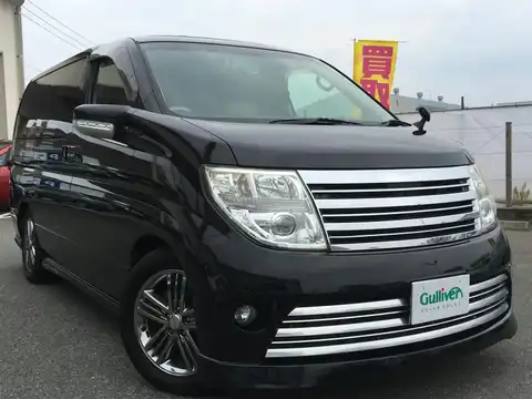 カタログ画像：エルグランド （ELGRAND） ライダー パフォーマンススペック 2009年10月 CBA-ME51 2500cc ミスティックブラック（３ＲＰ） メイン（その他）