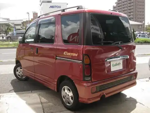 カタログ画像：アトレーワゴン （ATRAI WAGON） カスタム Ｓエディション 2000年9月 GF-S230G 660cc ディープレッドマイカメタリック 燃費14.2km / l バック