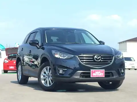 カタログ画像：ＣＸ－５ （CX-5） ２５Ｓ プロアクティブ 2015年1月 DBA-KE5AW 2500cc ディープクリスタルブルーマイカ 燃費14.6km / l メイン（その他）