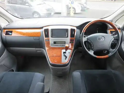 カタログ画像：アルファードＶ （ALPHARD V） ＡＳ プラチナセレクションⅡ 2007年6月 DBA-ANH15W 2400cc グレーメタリック 燃費9.4km / l 内装