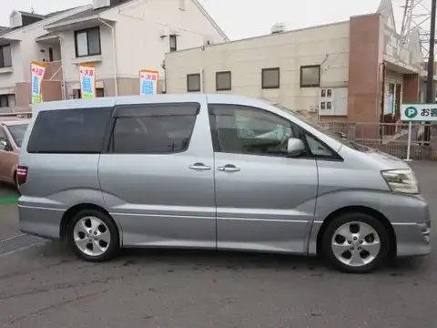 カタログ画像：アルファードＶ （ALPHARD V） ＡＳ プラチナセレクションⅡ 2007年6月 DBA-ANH15W 2400cc グレーメタリック 燃費9.4km / l 外装