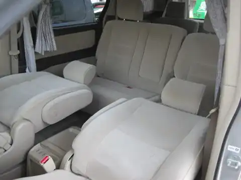 カタログ画像：アルファードＶ （ALPHARD V） ＭＸ 2007年6月 CBA-MNH15W 3000cc シルバーメタリック 燃費8.6km / l 内装