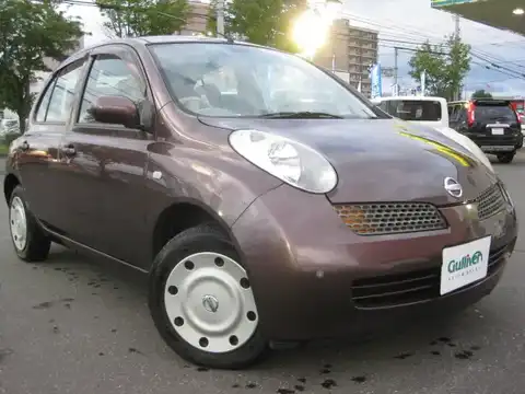 カタログ画像：マーチ （MARCH） １４ｃ－ｆｏｕｒ Ｖセレクション 2004年8月 CBA-BNK12 1400cc ショコラ（ＰＭ） 燃費16.6km / l メイン（その他）