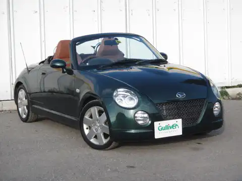 カタログ画像：コペン （COPEN） アクティブトップ 2004年6月 ABA-L880K 660cc ＤＣ・ダークグリーンマイカ 燃費18.0km / l 外装