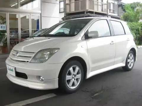 カタログ画像：イスト （IST） １．５Ｓ 2004年4月 CBA-NCP61 1500cc ホワイトパールマイカ 燃費16.4km / l 外装