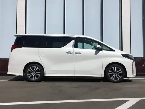 カタログ画像：アルファード （ALPHARD） ２．５Ｓ Ｃパッケージ 2019年10月 DBA-AGH35W 2500cc ホワイトパールクリスタルシャインorラグジュアリーホワイトパールクリスタルシャインガラスフレーク 燃費12.0km / l 外装