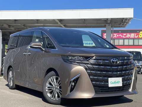 カタログ画像：アルファード （ALPHARD） Ｚ 2023年6月 3BA-AGH40W 2500cc ブラック 燃費10.6km / l メイン（その他）