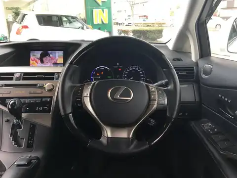 カタログ画像：ＲＸ （RX） ＲＸ４５０ｈ バージョンＬ エアサスペンション 2012年4月 DAA-GYL16W 3500cc クォーツホワイトクリスタルシャイン 燃費16.4km / l 内装