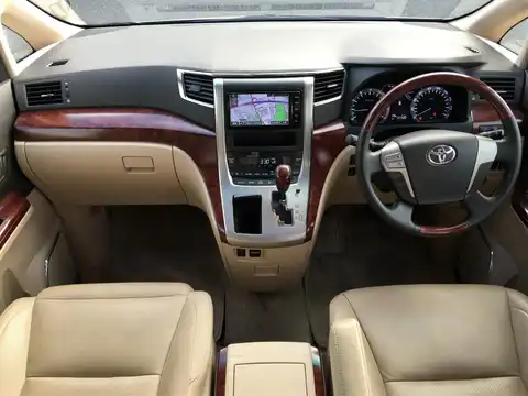 カタログ画像：アルファード （ALPHARD） ３５０Ｇ Ｌパッケージ 2008年5月 DBA-GGH25W 3500cc ベージュメタリック 燃費9.1km / l 内装