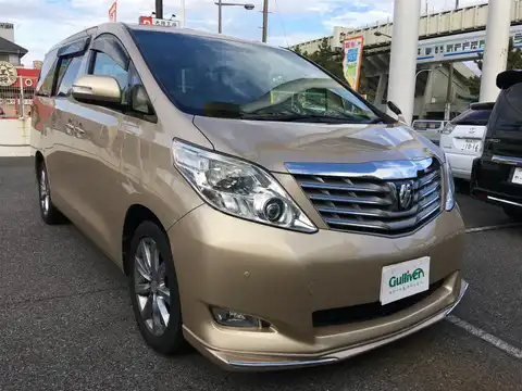 カタログ画像：アルファード （ALPHARD） ３５０Ｇ Ｌパッケージ 2008年5月 DBA-GGH25W 3500cc ベージュメタリック 燃費9.1km / l メイン（その他）