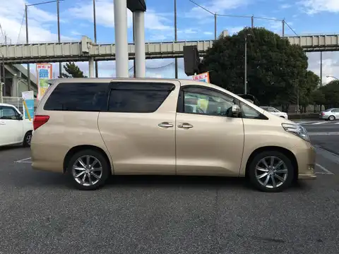 カタログ画像：アルファード （ALPHARD） ３５０Ｇ Ｌパッケージ 2008年5月 DBA-GGH25W 3500cc ベージュメタリック 燃費9.1km / l 外装