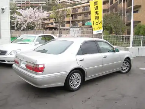 カタログ画像：クラウン （CROWN） アスリートＧ 2000年8月 TA-JZS175 3000cc シルバーメタリック 燃費11.4km / l 外装