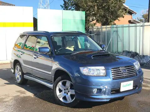 カタログ画像：フォレスター （FORESTER） ２．０ＸＴ 2005年12月 TA-SG5 2000cc ニューポートブルー・パール 燃費13.0km / l メイン（その他）