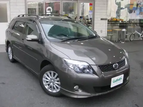 カタログ画像：カローラフィールダー （COROLLA FIELDER） １．８Ｓ エアロツアラー 2010年4月 DBA-ZRE144G 1800cc ブロンズマイカメタリック 燃費15.6km / l メイン（その他）