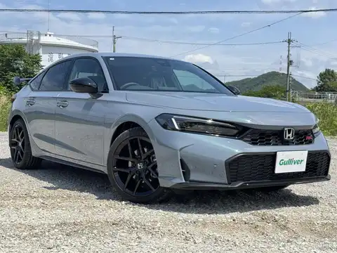 カタログ画像：シビック （CIVIC） タイプＲ レーシングブラックパッケージ 2025年1月 6BA-FL5 2000cc ソニックグレー・パール 燃費12.5km / l メイン（その他）