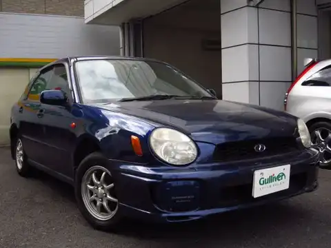 カタログ画像：インプレッサスポーツワゴン （IMPREZA SPORTS WAGON） Ｉ’ｓ 2001年9月 LA-GG2 1500cc グランブルー・マイカ 燃費16.6km / l メイン（その他）