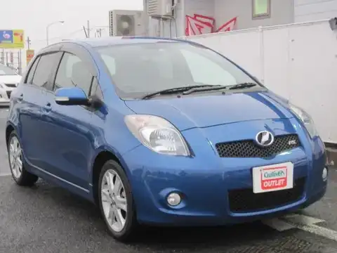 カタログ画像：ヴィッツ （VITZ） ＲＳ 2007年8月 DBA-SCP90 1300cc ブルーマイカメタリック 燃費19.6km / l メイン（その他）