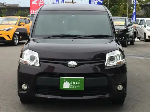 カタログ画像：シエンタ （SIENTA） ＤＩＣＥ－Ｇ 2014年4月 DBA-NCP85G 1500cc ボルドーマイカメタリック 燃費13.2km / l フロント