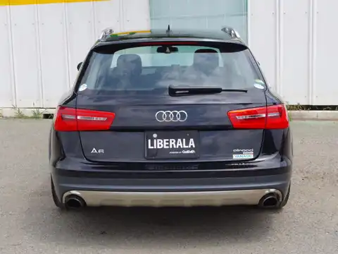 カタログ画像：Ａ６オールロードクワトロ （A6 ALLROAD QUATTRO） ベースグレード 2014年4月 DBA-4GCGWB 3000cc ハバナブラックメタリック 燃費10.2km / l バック