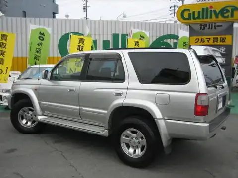 カタログ画像：ハイラックスサーフ （HILUX SURF） ＳＳＲ－Ｇ 1998年8月 GF-VZN185W 3400cc シルバーメタリック 燃費7.7km / l 外装