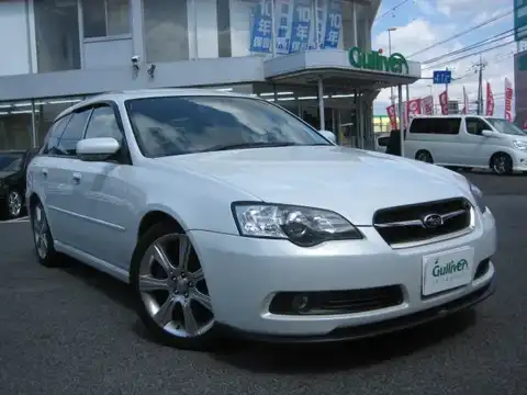 カタログ画像：レガシィツーリングワゴン （LEGACY TOURING WAGON） ３．０Ｒ ＳＩクルーズリミテッド 2006年11月 DBA-BPE 3000cc サテンホワイト・パール 燃費11.6km / l メイン（その他）