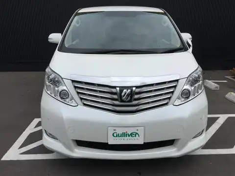 カタログ画像：アルファード （ALPHARD） ３５０Ｇ 2008年5月 DBA-GGH25W 3500cc ホワイトパールクリスタルシャイン 燃費9.1km / l フロント