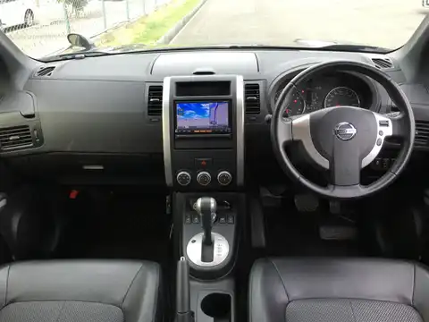 カタログ画像：エクストレイル （X-TRAIL） ２０Ｘｔｔ ブラック エクストリーマーＸ 2012年10月 DBA-NT31 2000cc ダイヤモンドブラック（Ｐ） 内装