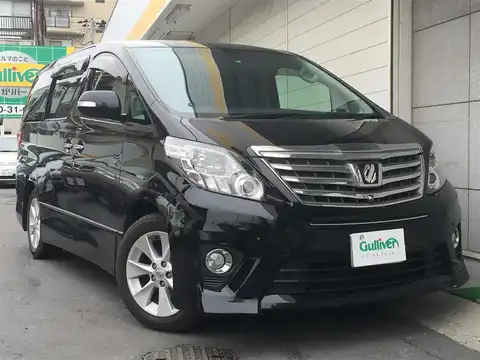 カタログ画像：アルファード （ALPHARD） ２４０Ｓ Ｃパッケージ 2014年4月 DBA-ANH20W 2400cc ブラック 燃費10.8km / l メイン（その他）