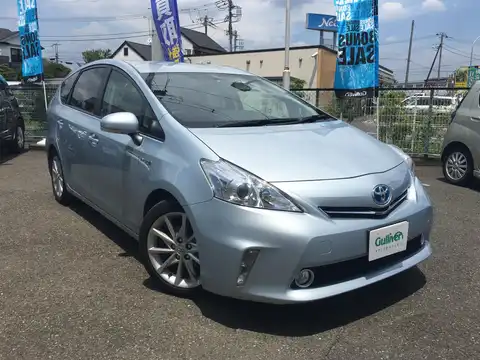 カタログ画像：プリウスα （PRIUS ALPHA） Ｓ Ｌセレクション 2011年5月 DAA-ZVW41W 1800cc クリアーストリームメタリック 燃費26.2km / l メイン（その他）