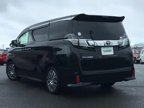 カタログ画像：ヴェルファイア （VELLFIRE） ２．５Ｚ Ｇエディション 2015年1月 DBA-AGH35W 2500cc ブラック 燃費12.0km / l バック