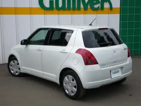 カタログ画像：スイフト （SWIFT） １．３ＸＧ 2005年12月 DBA-ZC11S 1300cc パールホワイト 燃費17.0km / l 外装