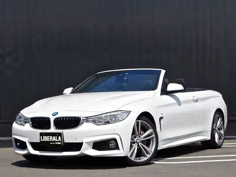 カタログ画像：４シリーズ （4 SERIES） ４３５ｉカブリオレ Ｍスポーツ 2014年2月 DBA-3R30 3000cc 燃費12.5km / l フロント