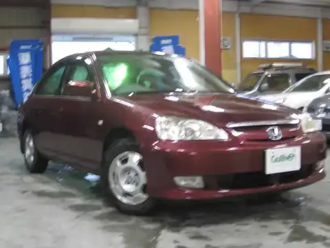 カタログ画像：シビックハイブリッド （CIVIC HYBRID） ベースグレード 2004年1月 CAA-ES9 1300cc レイディアントルビー・パール 燃費29.5km / l メイン（その他）