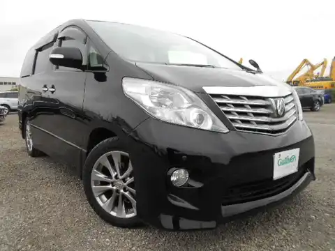 カタログ画像：アルファード （ALPHARD） ２４０Ｓ プライムセレクションⅡ タイプゴールド 2010年9月 DBA-ANH25W 2400cc ブラック 燃費10.4km / l メイン（その他）