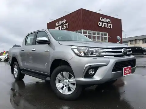 カタログ画像：ハイラックス （HILUX） Ｚ 2017年9月 QDF-GUN125 2400cc シルバーメタリック 燃費11.8km / l メイン（その他）