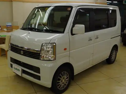 カタログ画像：エブリイワゴン （EVERY WAGON） ＪＰ 2008年4月 ABA-DA64W 660cc パールホワイト 燃費16.4km / l 外装