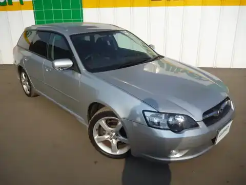 カタログ画像：レガシィツーリングワゴン （LEGACY TOURING WAGON） ２．０Ｒ 2004年5月 TA-BP5 2000cc ブリリアントシルバー・メタリック 燃費13.0km / l メイン（その他）