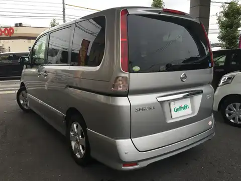 カタログ画像：セレナ （SERENA） ハイウェイスター 2007年12月 DBA-CNC25 2000cc ダイヤモンドシルバー（Ｍ） 燃費12.0km / l バック