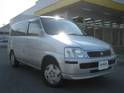 カタログ画像：ステップワゴン （STEPWAGON） デラクシー ポップアップシート 1999年5月 GF-RF1 2000cc ボーグシルバー・メタリック 燃費11.4km / l メイン（その他）