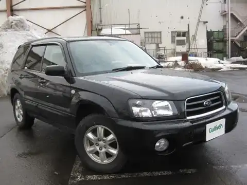 カタログ画像：フォレスター （FORESTER） Ｘ２０ 2003年2月 TA-SG5 2000cc ブラックトパーズ・マイカ 燃費13.6km / l メイン（その他）