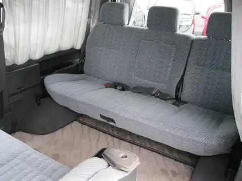 カタログ画像：デリカスターワゴン （DELICA STAR WAGON） ＧＬＸ ハイルーフ 1991年8月 Q-P35W 2500cc サンタムールグリーン（Ｍ）／サイマーグレー（Ｍ） 内装