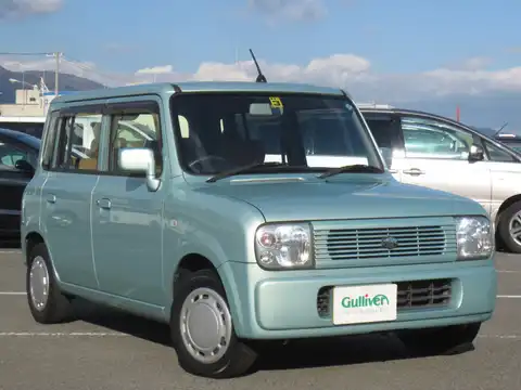 カタログ画像：アルトラパン （ALTO LAPIN） Ｇ 2002年1月 LA-HE21S 660cc ミントグリーンメタリック 燃費19.0km / l メイン（その他）