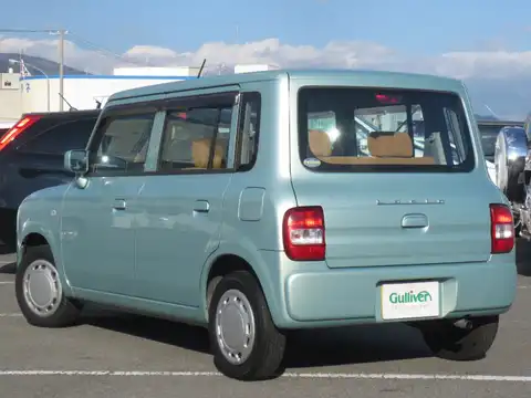 カタログ画像：アルトラパン （ALTO LAPIN） Ｇ 2003年9月 UA-HE21S 660cc ミントグリーンメタリック 燃費19.8km / l 外装