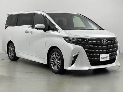 カタログ画像：アルファード （ALPHARD） Ｚ 2023年6月 3BA-AGH45W 2500cc プラチナホワイトパールマイカ 燃費10.3km / l 外装