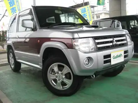 カタログ画像：パジェロミニ （PAJERO MINI） ＶＲ 2008年9月 ABA-H58A 660cc レッドソリッド／クールシルバーメタリック・２トーンorクールシルバーメタリック／ラズベリーレッドパール／クールシルバーメタリック・３ウェイ２トーン メイン（その他）