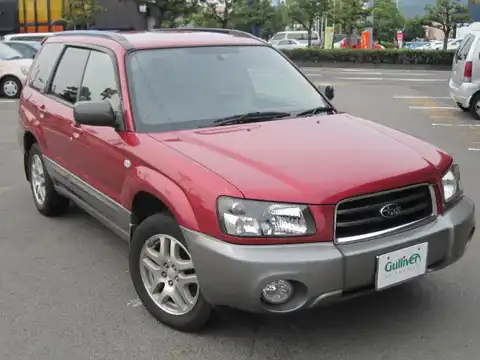 カタログ画像：フォレスター （FORESTER） Ｘ２０ Ｌ．Ｌ．Ｂｅａｎエディション 2004年4月 TA-SG5 2000cc コアレッド・メタリック／カーボングレー・メタリック 燃費13.6km / l メイン（その他）