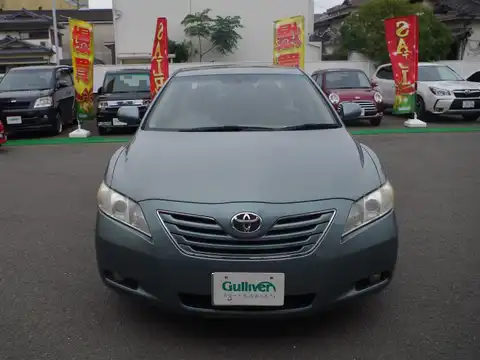 カタログ画像：カムリ （CAMRY） Ｇ Ｆｏｕｒ 2006年1月 DBA-ACV45 2400cc ターコイズマイカメタリック 燃費10.6km / l フロント