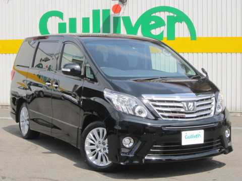 カタログ画像：アルファード （ALPHARD） ２４０Ｓ 2011年11月 DBA-ANH25W 2400cc ブラック 燃費10.4km / l メイン（その他）