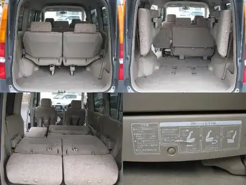 カタログ画像：ステップワゴン （STEPWAGON） Ｄ 2002年10月 LA-RF3 2000cc サテンシルバー・メタリック 燃費13.2km / l 内装